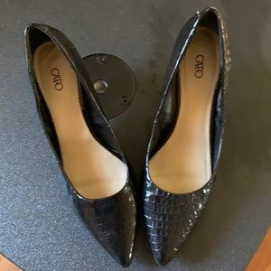 Black heels size 11 Cato brand